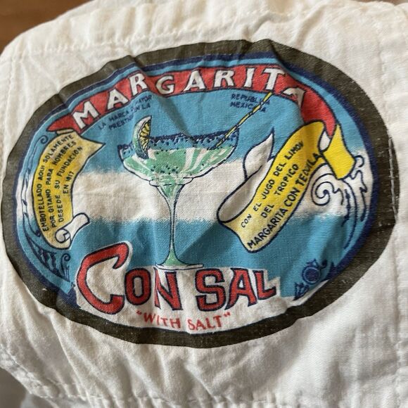 Vintage Gitano Margarita Con Sal short sleeve button-down Shirt Size M - Picture 8 of 9